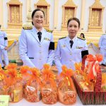 พิธีลงนามถวายพระพรชัยมงคล พิธีเจริญพระพุทธมนต์ และพิธีทำบุญตักบาตรถวายพระราชกุศล แด่สมเด็จพระเจ้าลูกเธอ เจ้าฟ้าสิริวัณณวรี นารีรัตนราชกัญญา