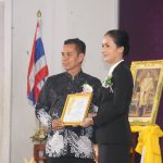 ดร.วรนิษฐา คำยศ ผู้อำนวยการสำนักงานเขตพื้นที่การศึกษาประถมศึกษาพัทลุง เขต 2 ร่วมกิจกรรมวันครู ณ หน่วยจัดอำเภอปากพะยูน