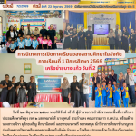 การนิเทศการเปิดภาคเรียนของสถานศึกษาในสังกัด ภาคเรียนที่ 1 ปีการศึกษา 2569